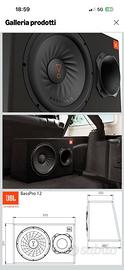 subwoofer jbl bass pro