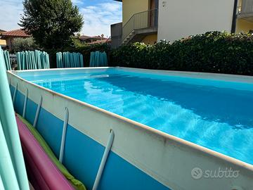 Piscina Laghetto fuori terra, 6,5x3x1 m