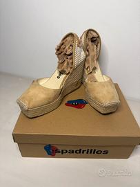 Espadrilles biege n.37 come nuove - Spagna