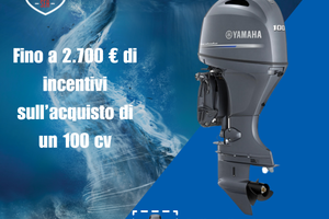 PROMO Motore Yamaha F100LB P.Consegna