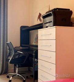Scrivania Gaming / Studio IKEA FREDDE nera