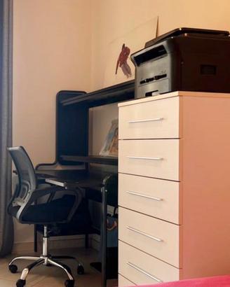 Scrivania Gaming / Studio IKEA FREDDE nera