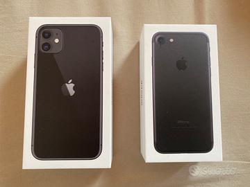 iPhone 11 - 64GB e iPhone 7 - 32GB