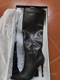 Stivali nuovi Primadonna ecopelle nero