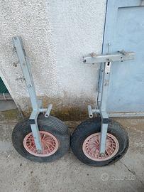 Ruote alaggio per gommoni e barche