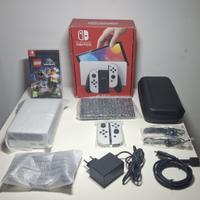 Nintendo Switch OLED Bianca 64GB-Come Nuovo