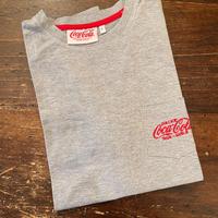 T-shirt Coca-Cola in cotone grigio