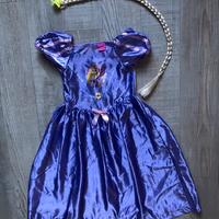 Vestito Rapunzel carnevale travestimento