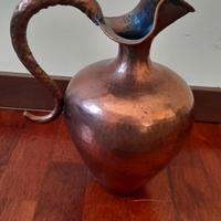 Mezzina in rame martellato