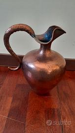 Mezzina in rame martellato