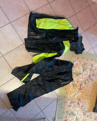 Tuta antipioggia moto taglia M