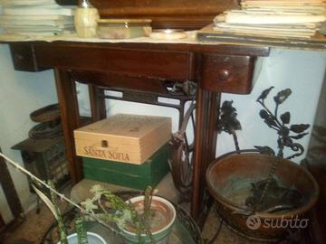 MACCHINA DA CUCIRE con tavolino a scomparsa singer