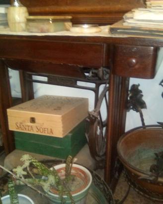 MACCHINA DA CUCIRE con tavolino a scomparsa singer