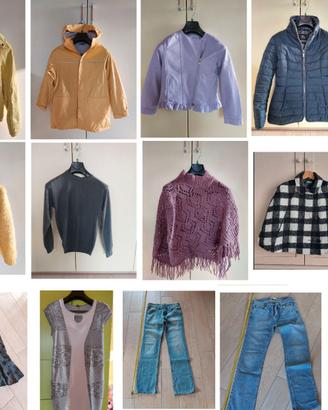 Lotto abiti Abercrombie&F, Benetton,OriginalMarine
