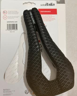 Sella  bici selle italia  watt 3D  kit carbonio