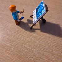 Minifigure Van Gogh e dipinto 