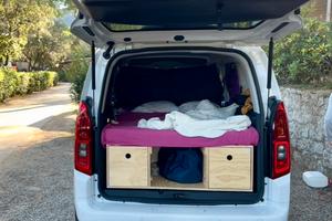 Modulo camper Toyota Proace City Peugeot Rifter