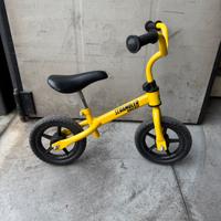 Bici senza pedali bambino