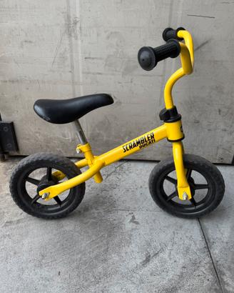 Bici senza pedali bambino