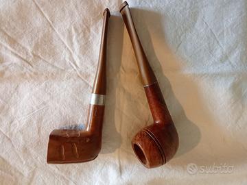 Coppia pipe vintage Italiane