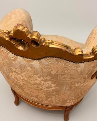 Poltrone  vintage, stile barocco