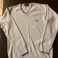 VINTAGE MAGLIONE FRED PERRY UOMO -TG M