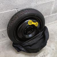 RUOTA DI SCORTA, RUOTINO NUOVO CON KIT E CUSTODIA.