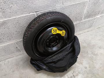 RUOTA DI SCORTA, RUOTINO NUOVO CON KIT E CUSTODIA.