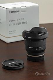 Obiettivo Tamron 20mm f/2.8 Sony – Pari al Nuovo!