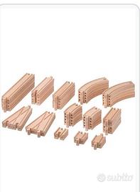 Pista trenino in legno