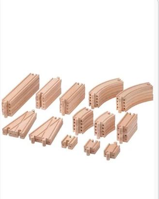 Pista trenino in legno