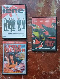 3 DVD Quentin Tarantino - 
Pulp Fiction, 
Le Iene