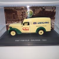 Fiat 1100 elr galbani 1961 scala 1/43