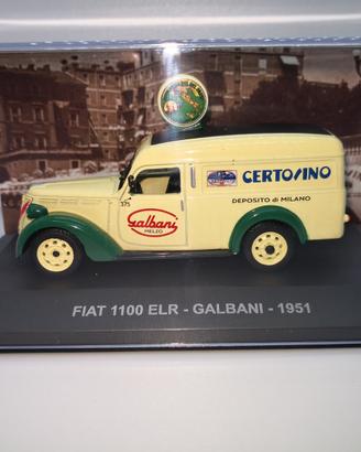 Fiat 1100 elr galbani 1961 scala 1/43