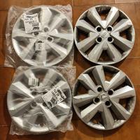 4 Copricerchi nuovi originali Dacia r15 pollici