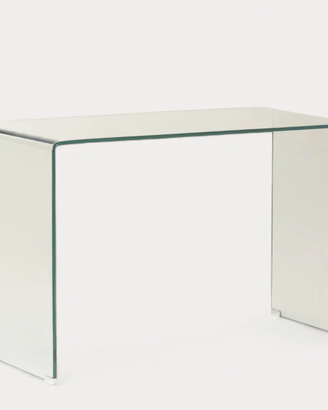 scrivania Consolle in Cristallo Temperato (120x60)