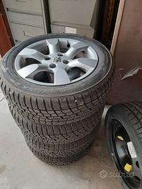  4 ruote invernali complete come foto