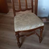 06 sedie imbottite per sala da pranzo