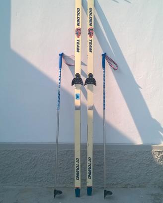 Sci da fondo con racchette