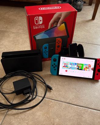 Nintendo Switch OLED Neon Rosso/Blu