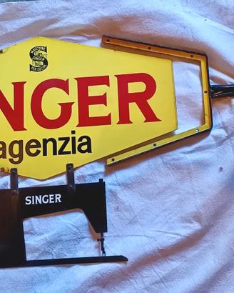 insegna Singer vintage 