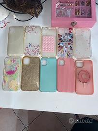 Cover tutte insieme  per iPhone 11 in buono stato.