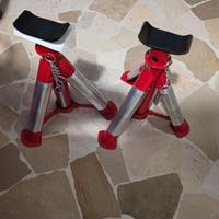 Coppia cavalletti auto pieghevoli 2 tonnellate – r