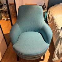 Poltrona Medea Calligaris – Verde petrolio