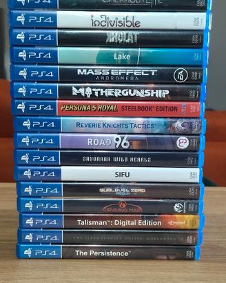 Lotto videogiochi PS4
