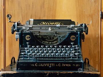 Olivetti M20 macchina da scrivere vintage