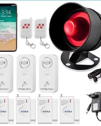 Allarme casa Senza Fili Wifi Wireless telecomando
