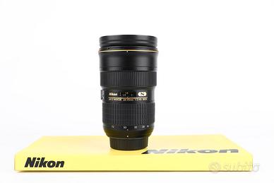 Nikon 24-70mm f2.8 G ED USATO GARANTITO PER DUE AN