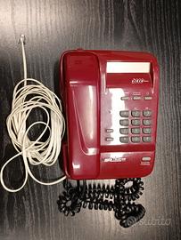 Telefono fisso Sirio 2000 Rosso Pininfarina.