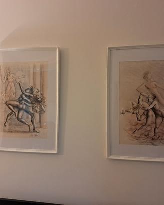 Quadri con cornici Metamorfosi Ovidio